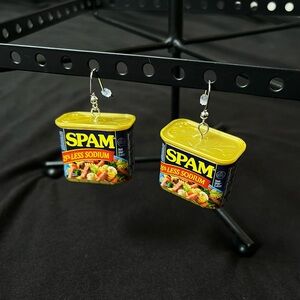 Spam earrings